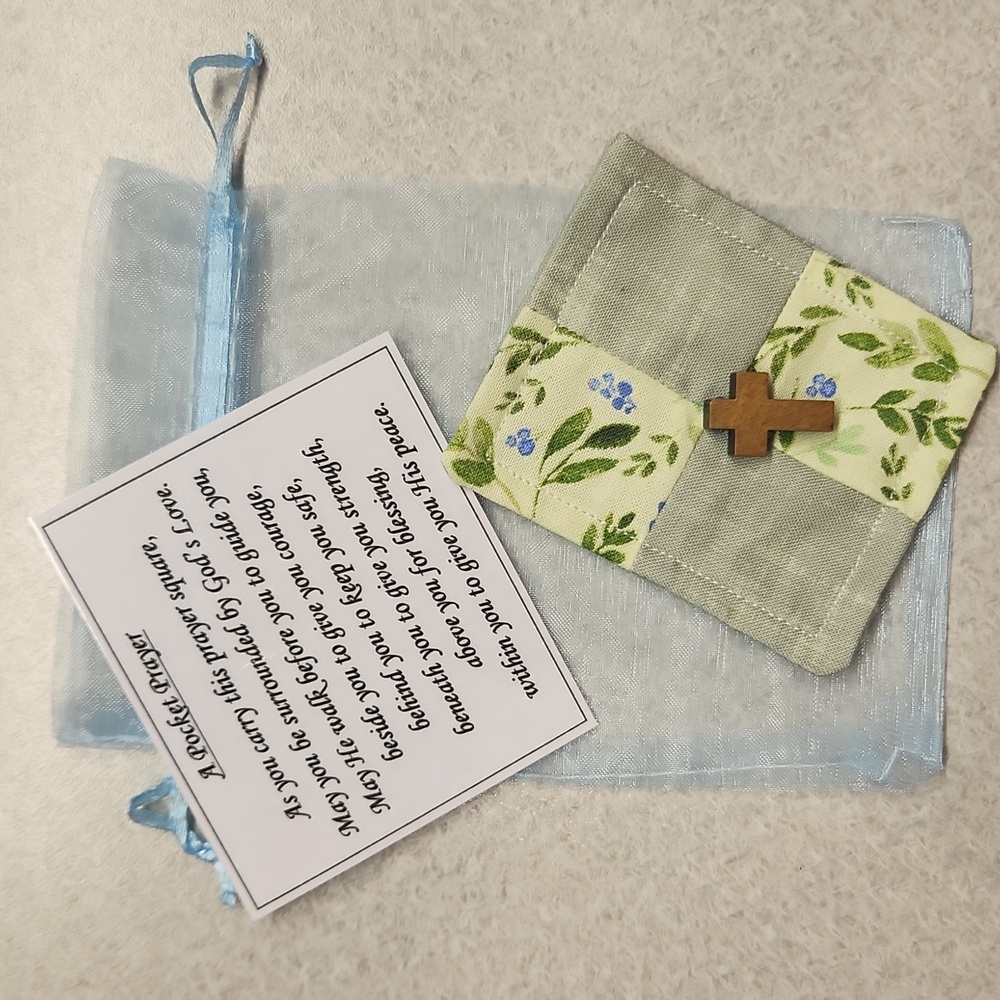 Pocket Prayer Quilt, Handmade